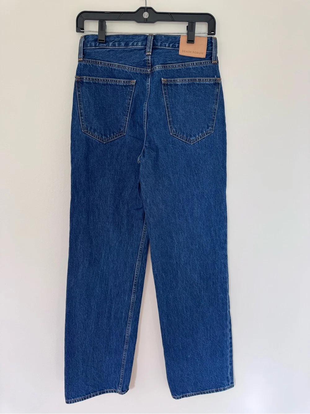 Denim Forum The 90s Iggy Low-Rise Baggy Jeans Under Pressure Dark Wash size 23